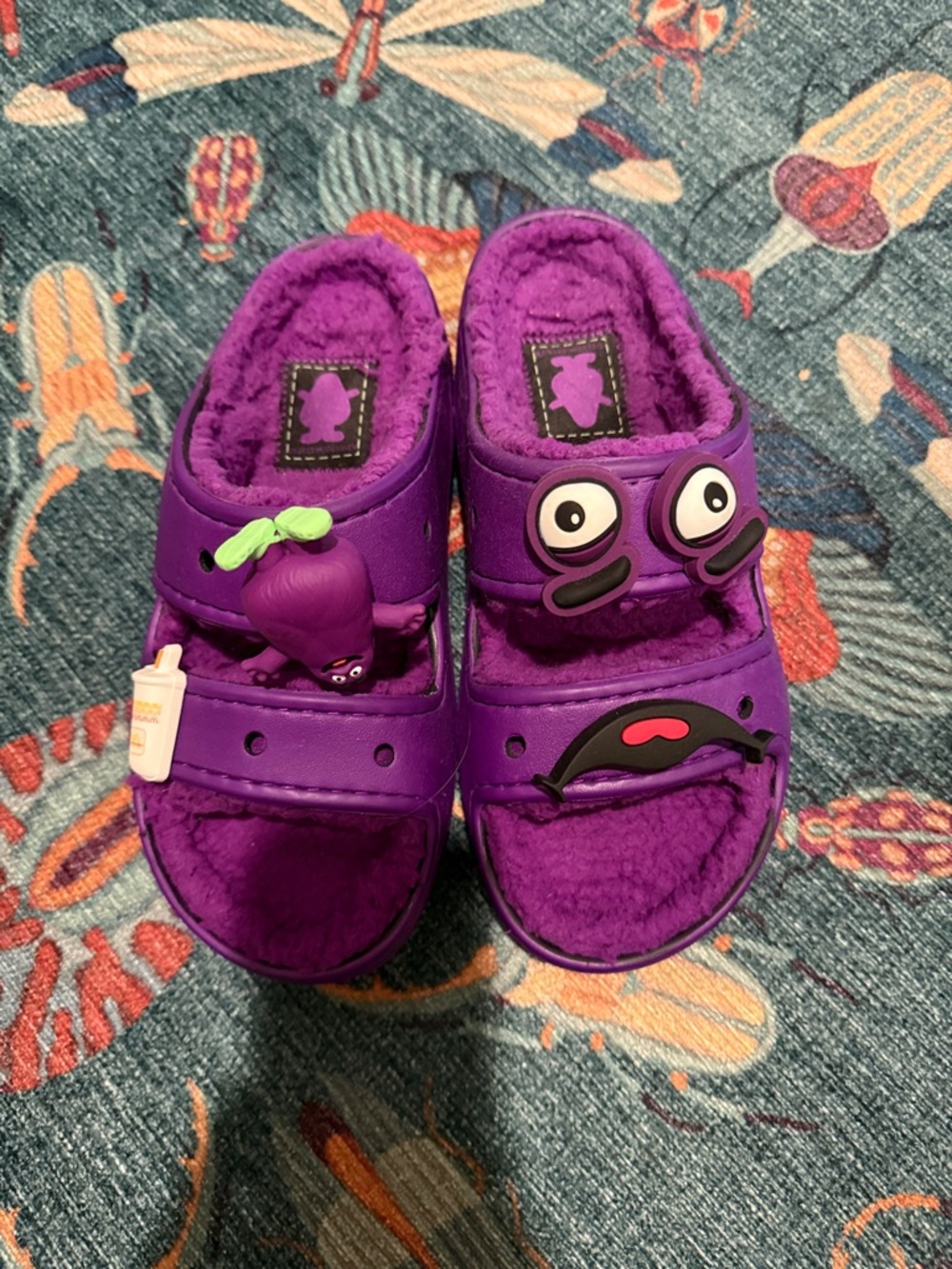 CROCS McDonalds Grimace Sandals